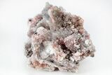 Vibrant-Red Cinnabar with Calcite - Cocineras Mine #212739-1